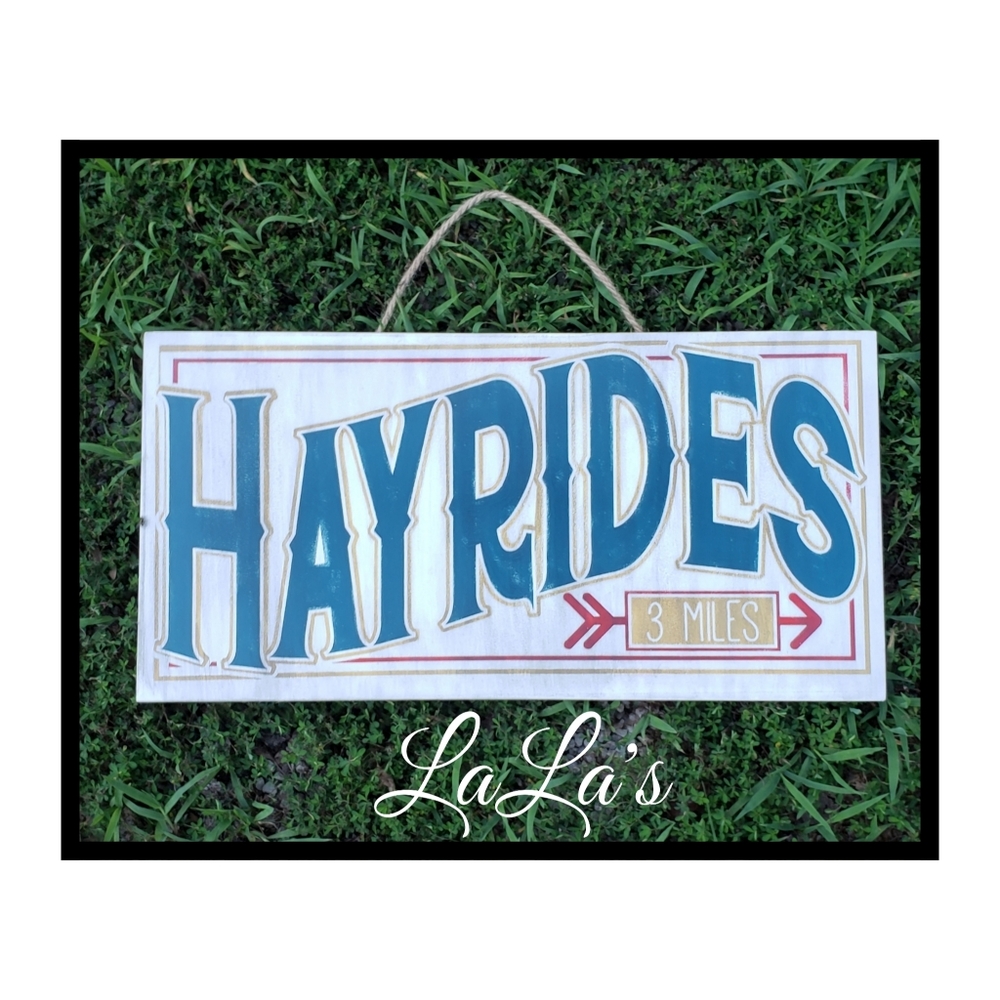 Large 12"x24" Fall Sign- Hand Painted Fall Decor